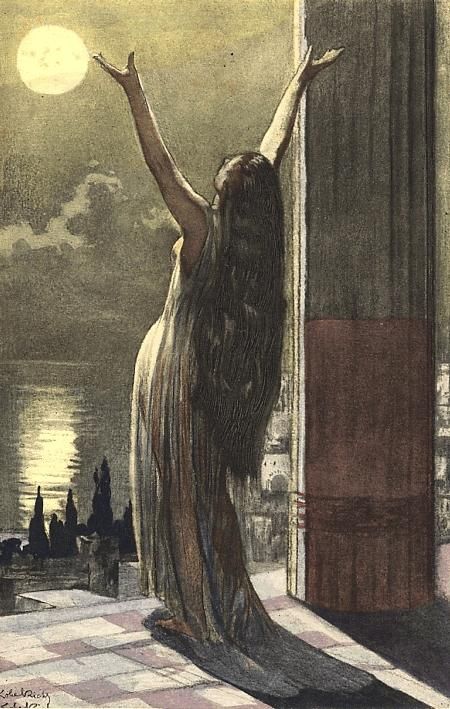 Alméry Lobel-Riche (French, 1877-1950), 'Salammbô: High Priestess of Carthage', 1935, illustration for "Salammbô" (Gustave Flaubert), Rombaldi, Paris, Editeur