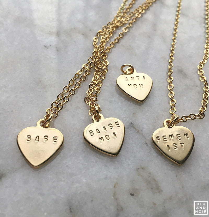 custom heart necklaces